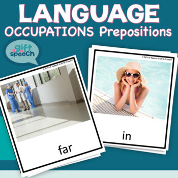 Language Occupations Community Helpers Vocabulary flashcards for Life Skills