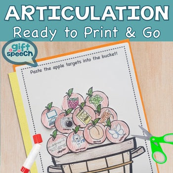 Fall Articulation NO PREP Earlier Developing Sounds & Multisyllabic Words