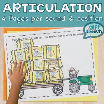 Fall Articulation NO PREP Earlier Developing Sounds & Multisyllabic Words