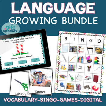 Language BUNDLE for Life Skills for Moderate to Severe Activities for the year!